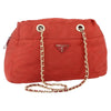 Prada Chain Shoulder Bag Tessuto