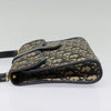 Christian Dior Vintage Flap Crossbody Bag Canvas