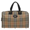 Secondhand Burberry Nova check boston bag