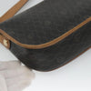 Christian Dior Vintage Honeycomb Flap Crossbody Bag Coated Canvas