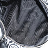 Secondhand Prada Signaux Shoulder Bag Jacquard Knit
