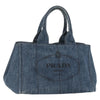 Prada Canapa Tote Denim