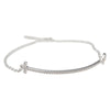 Secondhand Tiffany & Co. T Smile Chain Bracelet 18K White