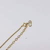 Secondhand Christian Dior CD Pendant Necklace Gold-plated