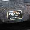 Secondhand Prada Metal Handles Tote Tessuto