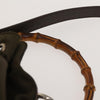 Secondhand Gucci Vintage Bamboo Bucket Bag Nylon and