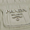 Secondhand Prada Chain Flap Shoulder Bag Nappa Gaufre
