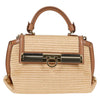 Secondhand Salvatore Ferragamo Sofia Satchel Raffia with