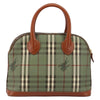 Secondhand Burberry Nova Handbag Check Pattern