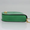 Secondhand Celine Shoulder Bag Green Leather Bags