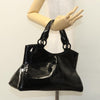 Secondhand cartier Marcello Handbag Black Patent Leather Bags