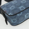 Salvatore Ferragamo Gancini Shoulder Bag Canvas