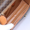 Secondhand Celine Vintage Macadam Circle Logo Shoulder Bag Canvas and
