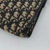 Christian Dior Vintage Trotter Shoulder Bag Canvas