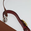 Fendi Silvana Bag Leather with Pequin Canvas