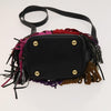 Secondhand Saint Laurent Fringe Emmanuelle Bucket Bag