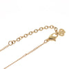 Secondhand Christian Dior Logo Heart Pendant Necklace