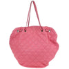 Chanel Cocomark Drawstring Tote Quilted Caviar