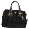 Prada Gaufre Convertible Tote Tessuto