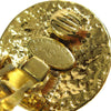 Secondhand Chanel Vintage CC Round Clip-On Earrings