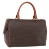 Celine Vintage Duffle Bag Canvas and Leather