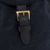 Prada Buckle Backpack Quilted Tessuto