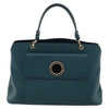 Secondhand Bvlgari Handbag Turquoise Leather Bags