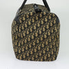 Christian Dior Vintage Trotter Boston Bag Diorissimo Canvas