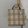 Secondhand Burberry Nova Check Tote canvas check pattern