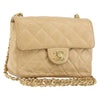Secondhand Chanel Vintage Square Classic Single Flap Bag Quilted