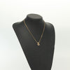 Secondhand Christian Dior CD Pendant Necklace Gold-plated