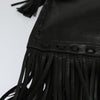 Prada Fringe Flap Crossbody Bag Leather