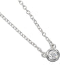 Secondhand Tiffany & Co. Elsa Peretti Diamonds By The Yard Necklace Sterling silver with Diamond