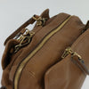 Secondhand Chloe Elsie Satchel Brown Leather Bags