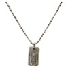 Secondhand Tiffany & Co. Atlas Bar Pendant Necklace Silver 925