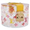 Secondhand Louis Vuitton Box Scott Trunk Monogram Plexiglass