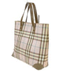 Secondhand Burberry Nova Check Tote Canvas and