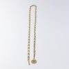 Secondhand Chanel Vintage Logo Chain Belt Metal and