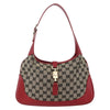 Gucci Vintage Jackie Hobo GG Canvas with Leather