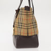 Secondhand Burberry Nova Check Tote Canvas and