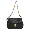 Prada Vintage Chain Flap Shoulder Bag Leather