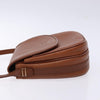 Secondhand Burberry Flap Messenger Brown Leather Bags