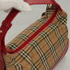 Secondhand Burberry Nova Check Handbag Nova Check Canvas and