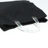 Secondhand Prada Resin Handle Tote Tessuto