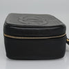 Secondhand Chanel Vintage Timeless Zip Around Vanity Case Caviar