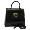 Secondhand Salvatore Ferragamo Gancini Convertible Top Handle Bag