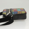 Secondhand Gucci Front Zip Messenger Bag Psychedelic Print GG
