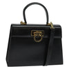 Secondhand Salvatore Ferragamo Gancini Convertible Top Handle Bag