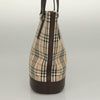 Secondhand Burberry Nova Check Tote canvas check pattern
