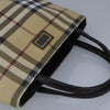 Secondhand Burberry Nova Check Tote canvas check pattern